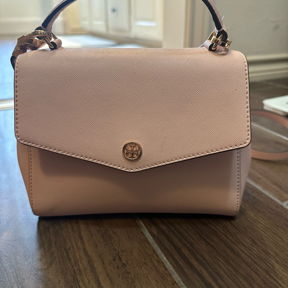 Tory Burch Light Pink Crossbody Bag